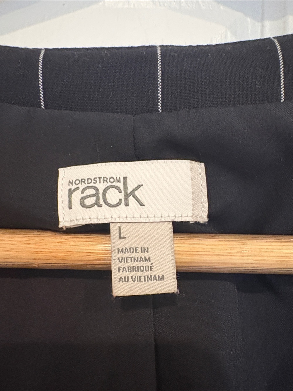 Nordstrom Rack Black Windowpane Vest - Picture 3 of 6
